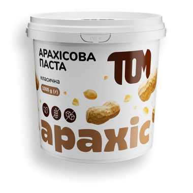 Арахісова паста класична Маслотом, 1000 мл