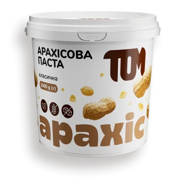 Арахісова паста класична Маслотом, 1000 мл