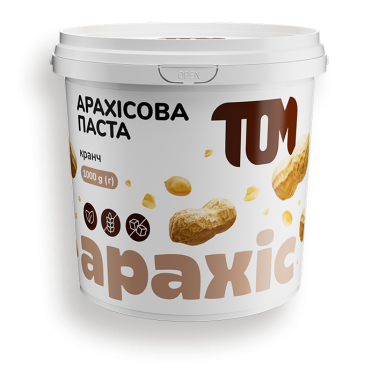 Арахісова паста кранч Маслотом, 1000 мл