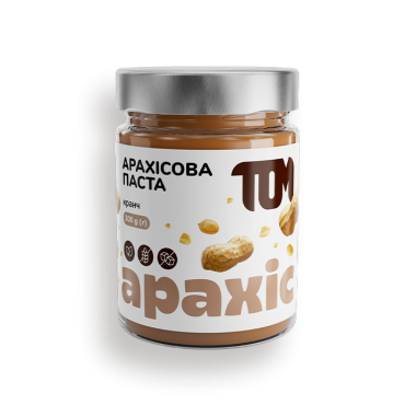Арахісова паста кранч Маслотом,300 мл