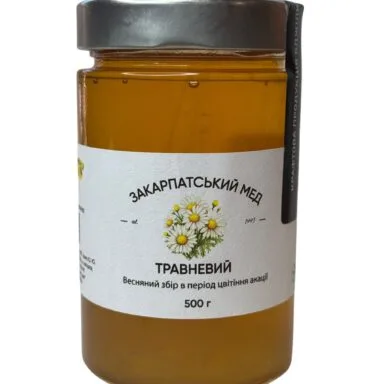 Мед закарпатський (Медовий край),500 г
